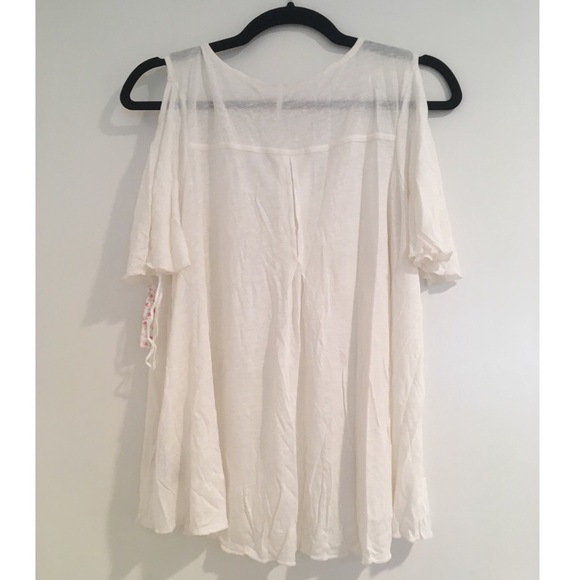 🎉NWT Free People cold shoulder top small - Picture 8 of 8